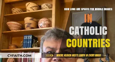 Catholic Countries' Middle Brake Spaces: Duration and Cultural Significance Explained