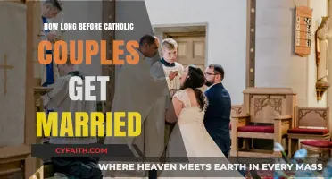 The Ideal Engagement Length for Catholic Couples