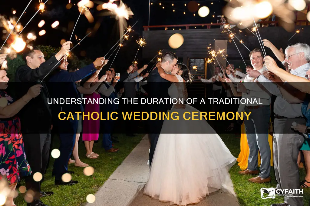 how long catholic wedding
