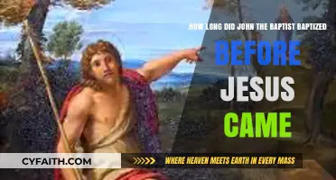 Unveiling the Timeline: John the Baptist's Ministry Before Jesus