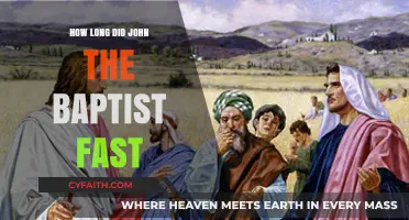 The Duration of John the Baptist's Fast: A Spiritual Journey
