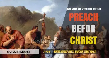 The Preaching Tenure of John the Baptist: A Historical Perspective