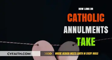 Annulment Timeline: Catholic Church's Process Duration