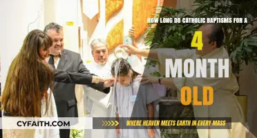 Catholic Baptism Duration: What to Expect for a 4-Month-Old