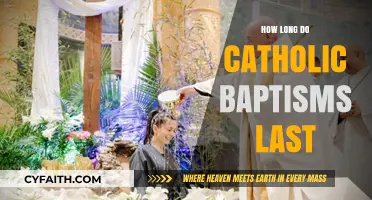 Catholic Baptism Duration: How Long is the Ceremony?