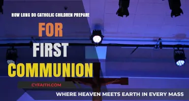 Catholic First Communion Preparation: Understanding the Duration for Children