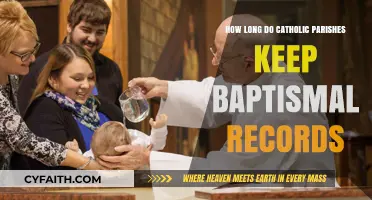 Baptismal Records: How Long Are They Stored in Catholic Parishes?