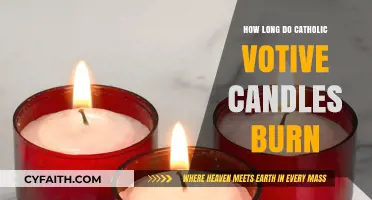 Votive Candles: Burning Duration and Catholic Traditions
