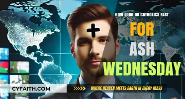 Ash Wednesday Fasting: Catholic Traditions and Duration