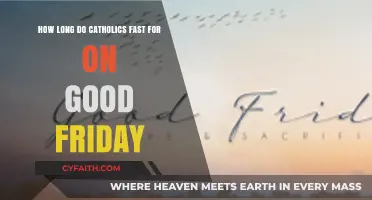 Good Friday Fasting Duration: Catholic Traditions and Practices Explained