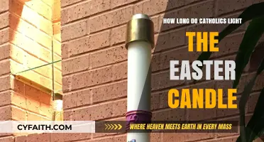 The Easter Candle: A Catholic Tradition's Duration
