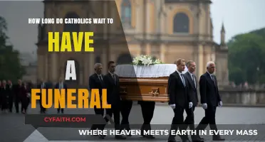 Catholic Funeral Timing: Understanding the Traditional Waiting Period