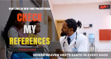 New York Presbyterian Reference Check Timeline: What to Expect