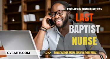 Exploring the Duration of Phone Interviews for Baptist Nurses