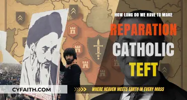 Catholic Reparations: Timeframe for Restoring Justice and Healing Wounds