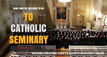 Catholic Seminary Duration: Understanding the Path to Priesthood Training