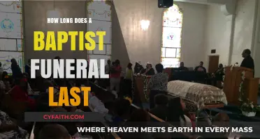 Understanding the Duration of a Baptist Funeral Service