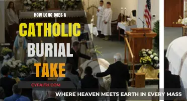 Catholic Burial Duration: Understanding the Process and Time Involved
