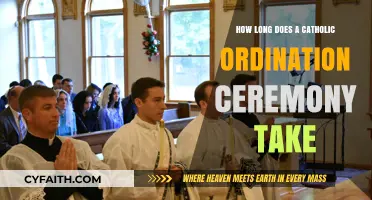 Ordination Ceremony Duration in the Catholic Church