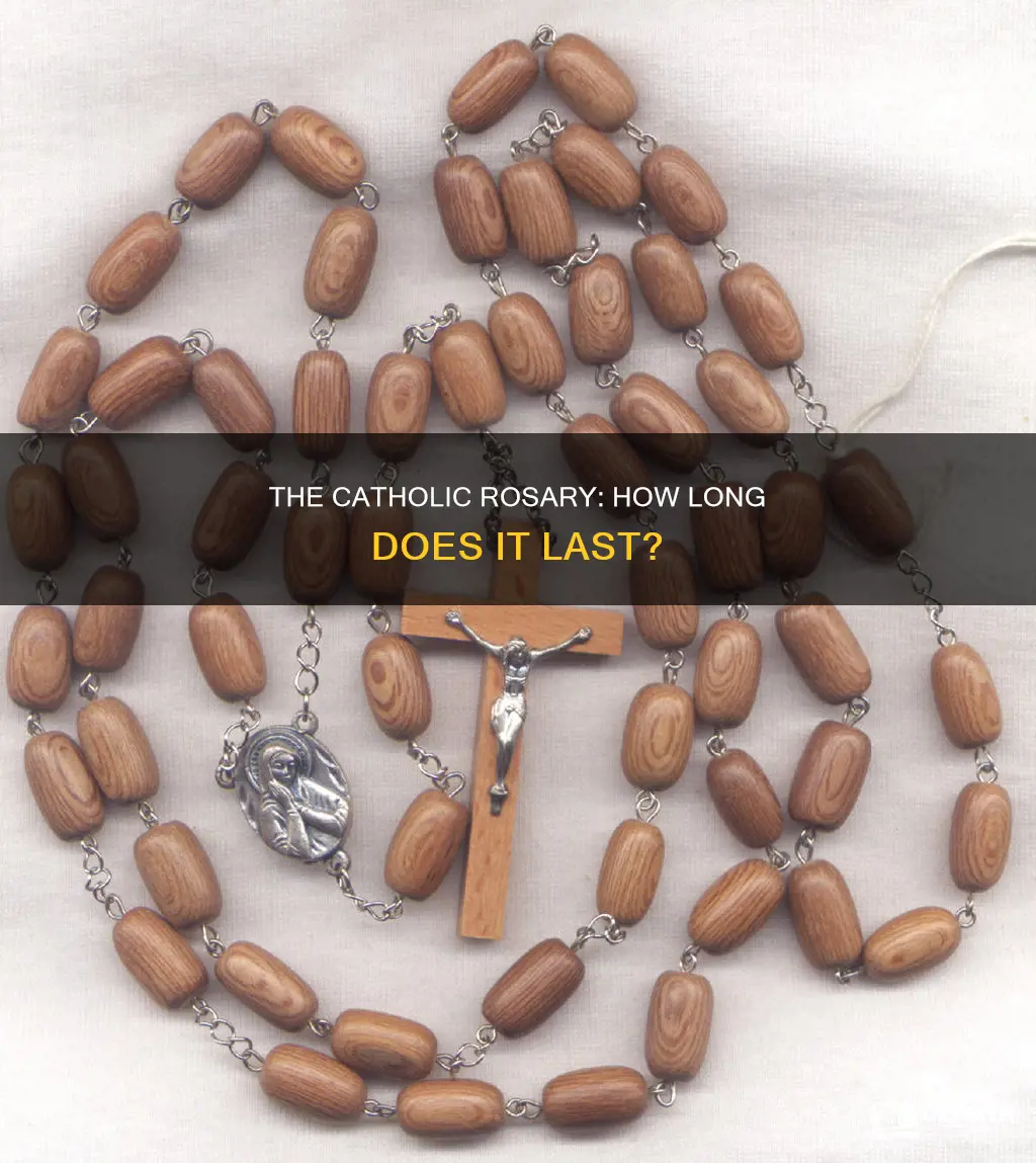 how long does a catholic rosary last