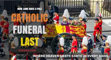 Catholic Funeral Duration: Understanding the Process and Timeframe