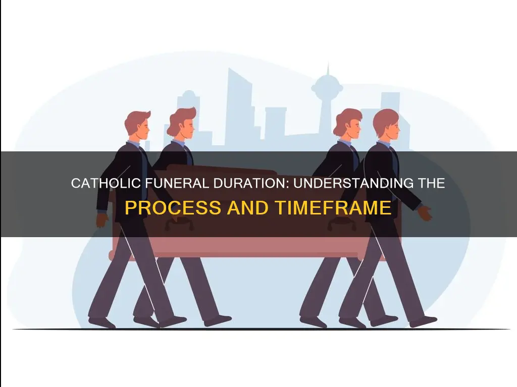 how long does a full catholic funeral last