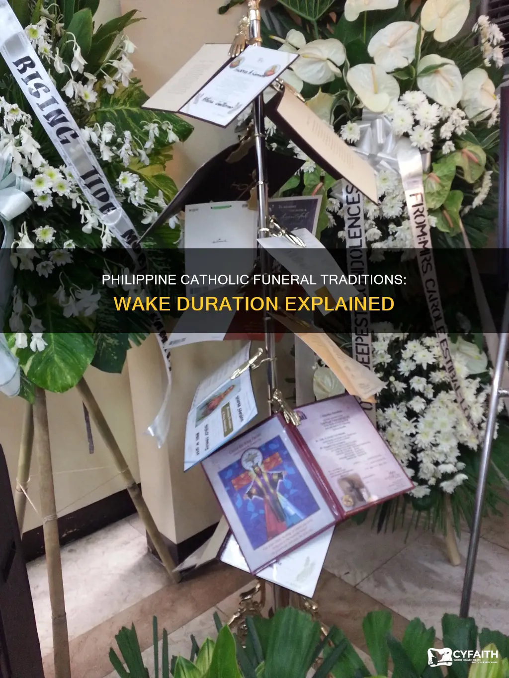 how long does a philippine catholic wake last