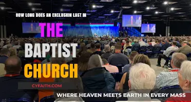 Understanding the Duration of Exclusion in the Baptist Church