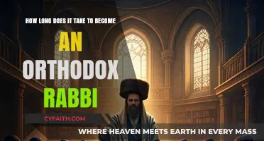 The Journey to Becoming an Orthodox Rabbi: Timeframe Explained