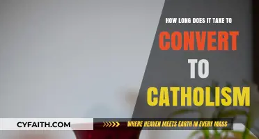 Journey to Catholicism: Understanding the Timeframe for Conversion Process