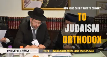 Orthodox Jewish Conversion Timeline: Understanding the Lengthy Process