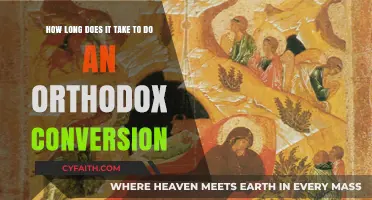 Orthodox Conversion Timeline: Understanding the Journey and Duration