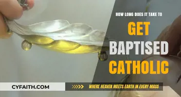 Catholic Baptism Timeline: Understanding the Process and Preparation Duration