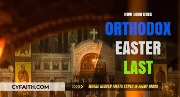 Orthodox Easter Duration: Celebrating the Extended Joy of Pascha
