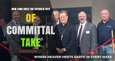 Understanding the Duration of the Catholic Rite of Committal Ceremony