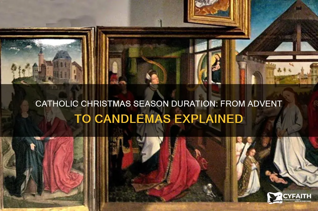 how long does the christmas season last for catholics