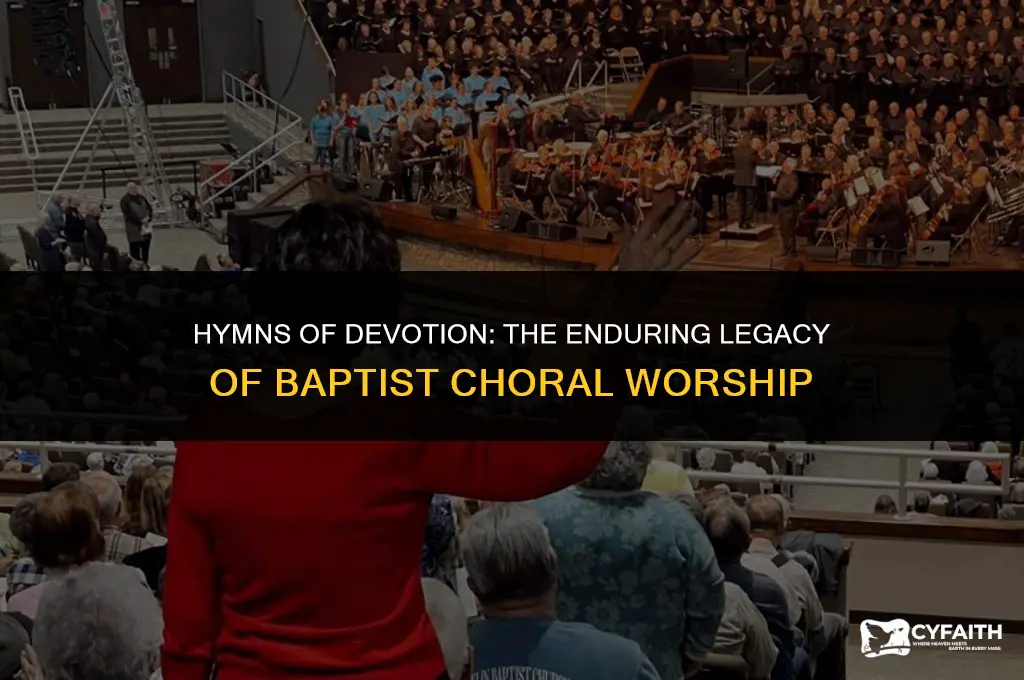 how long has the baptist bveen singing hymms