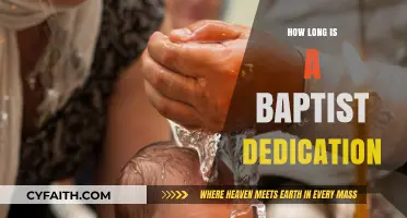 Understanding the Duration of a Baptist Dedication Ceremony