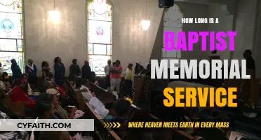 Understanding the Duration of a Baptist Memorial Service