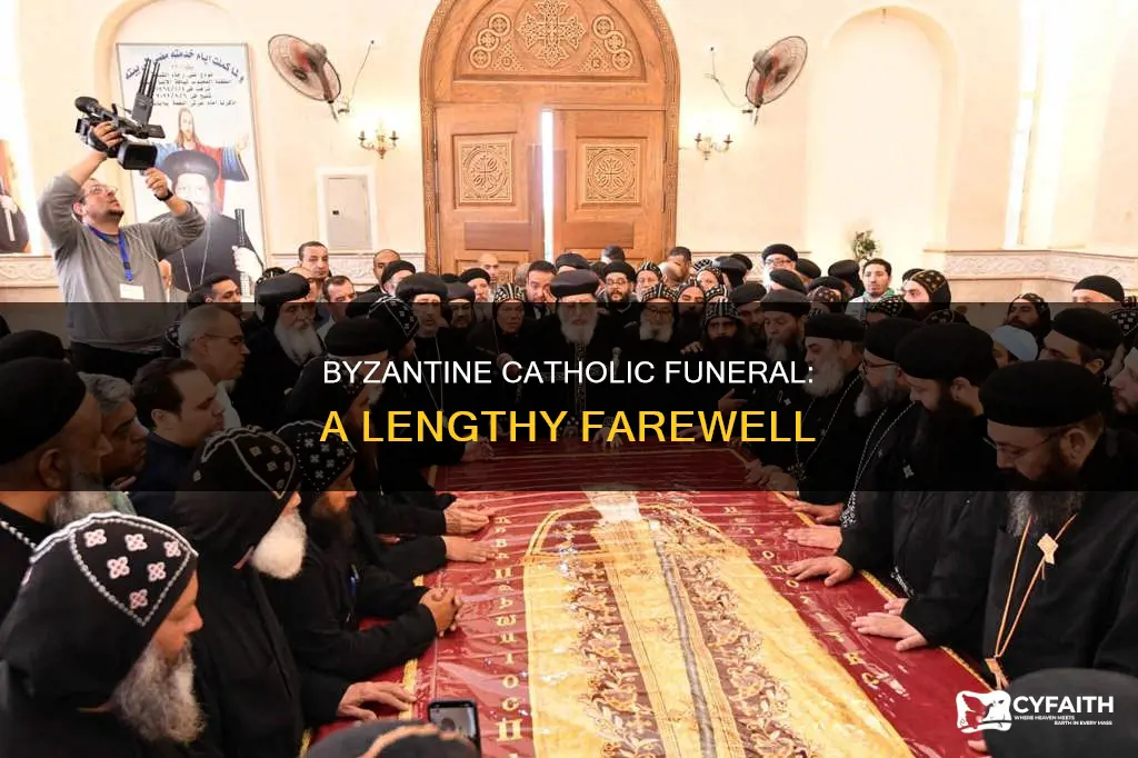 how long is a byzantine catholic funeral