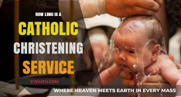A Catholic Christening Service: How Long Does It Last?