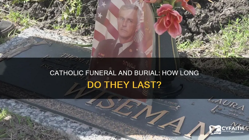 how long is a catholic funeral and burial