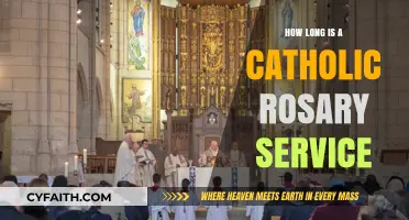 The Length of a Catholic Rosary Service