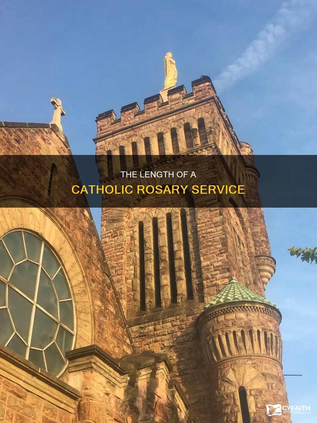 how long is a catholic rosary service