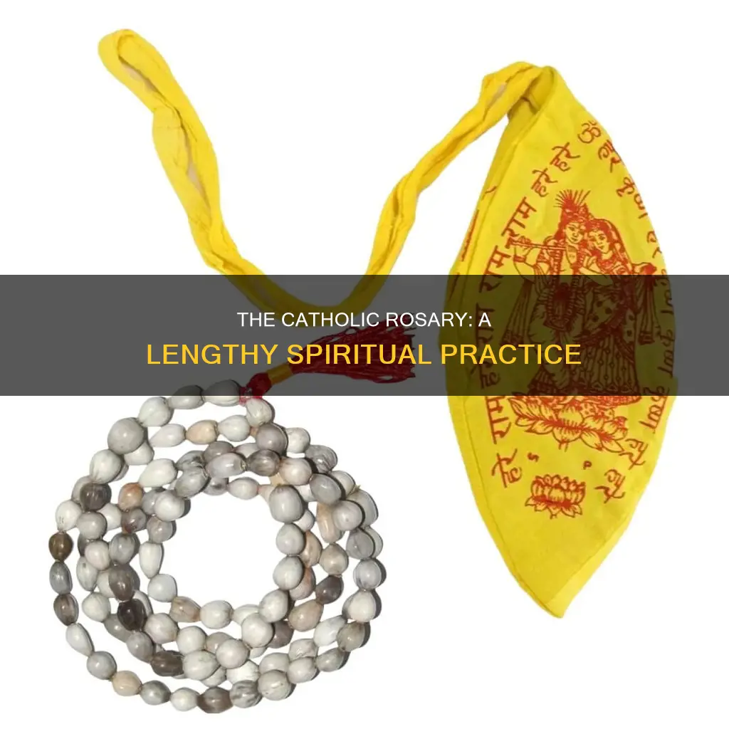 how long is a catholic rosary