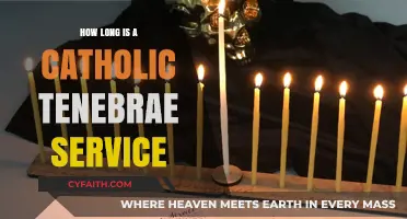 The Length of Tenebrae Services During Holy Week