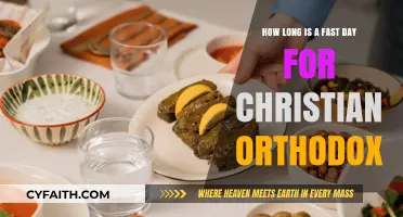 Understanding Orthodox Christian Fasting: Duration and Spiritual Significance Explained