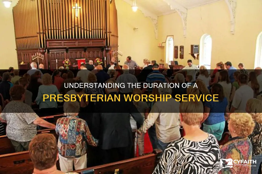 how long is a presbyterian mass