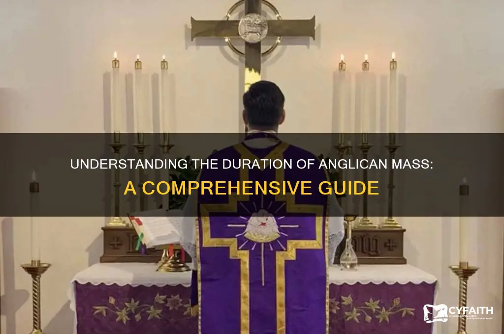 how long is anglican mass
