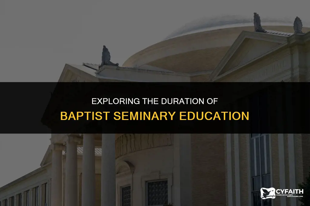 how long is baptist seminary
